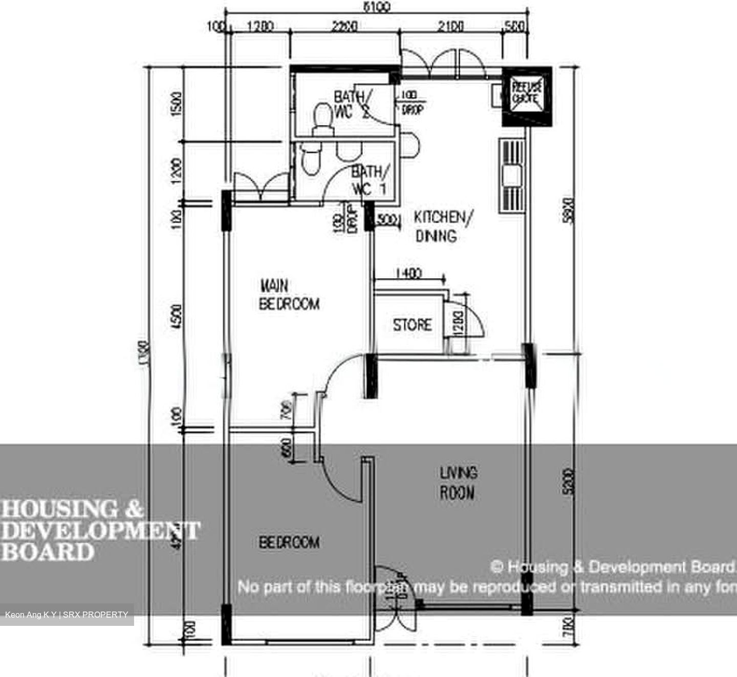 Blk 185 Bishan Street 13 (Bishan), HDB 3 Rooms #593671611